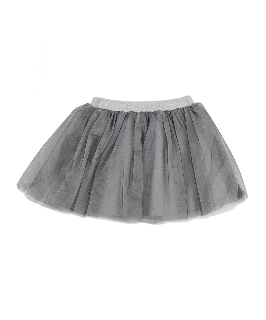 Image for Dondup Girls' Cotton Skirt in Grey
