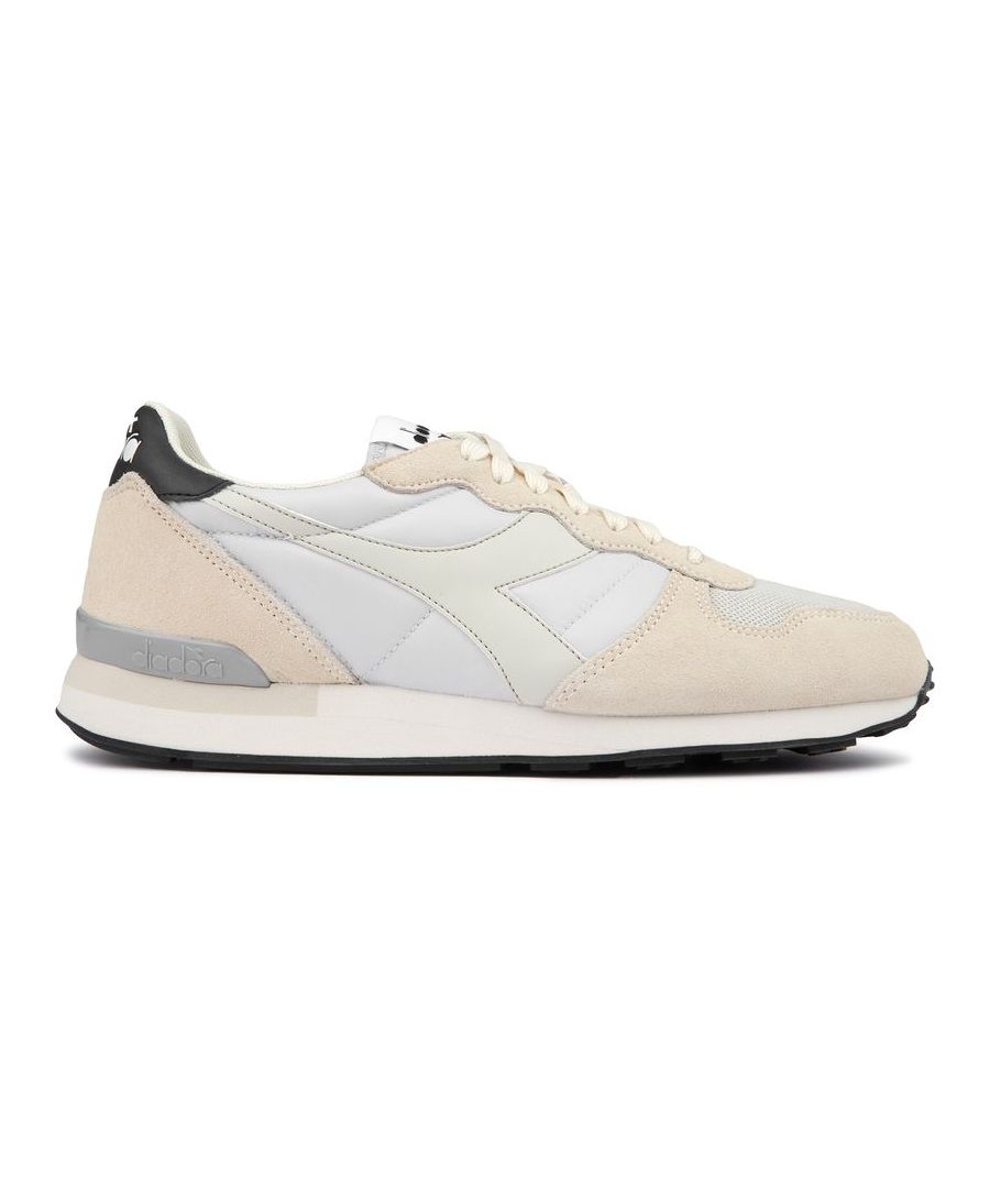 Diadora Mens Camaro Trainers - White - Size UK 10