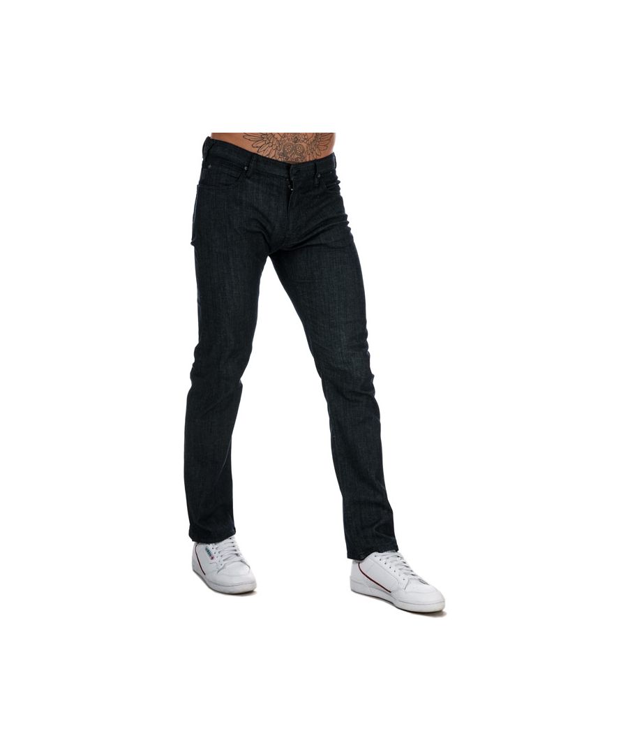 Image for Men's Armani J45 Regular Fit Jeans in Denim
