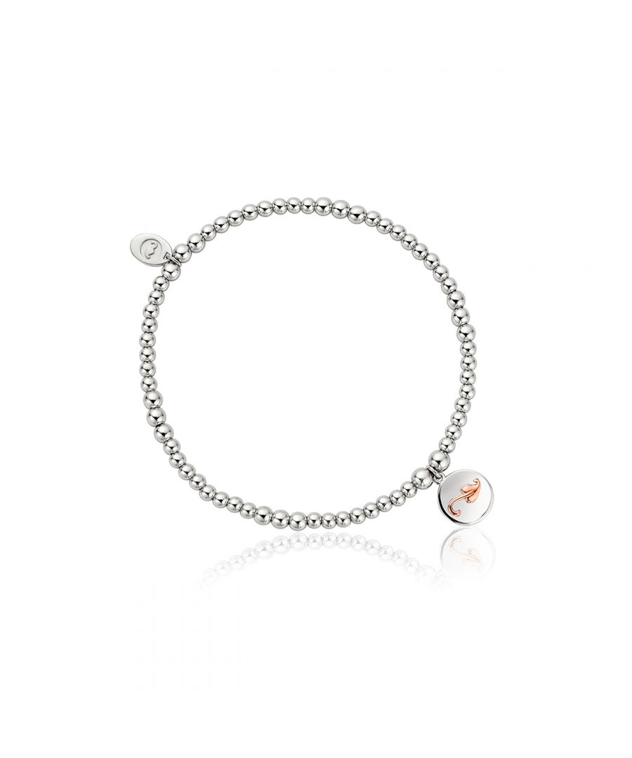 Taking inspiration from the iconic Tree of Life Insignia collection and the classic filigree leaf motif, this Affinity bead bracelet provides an endearing piece of versatile jewellery that can be worn with other Affinity stretch bracelets or just as stylish on its own. Crafted from sterling silver and with rare Welsh gold providing the filigree flourish at its heart, the charm is delicately attached to the stylish bead bracelet for a unique piece of jewellery to wear or gift to that special someone. Bracelet available in two sizes.