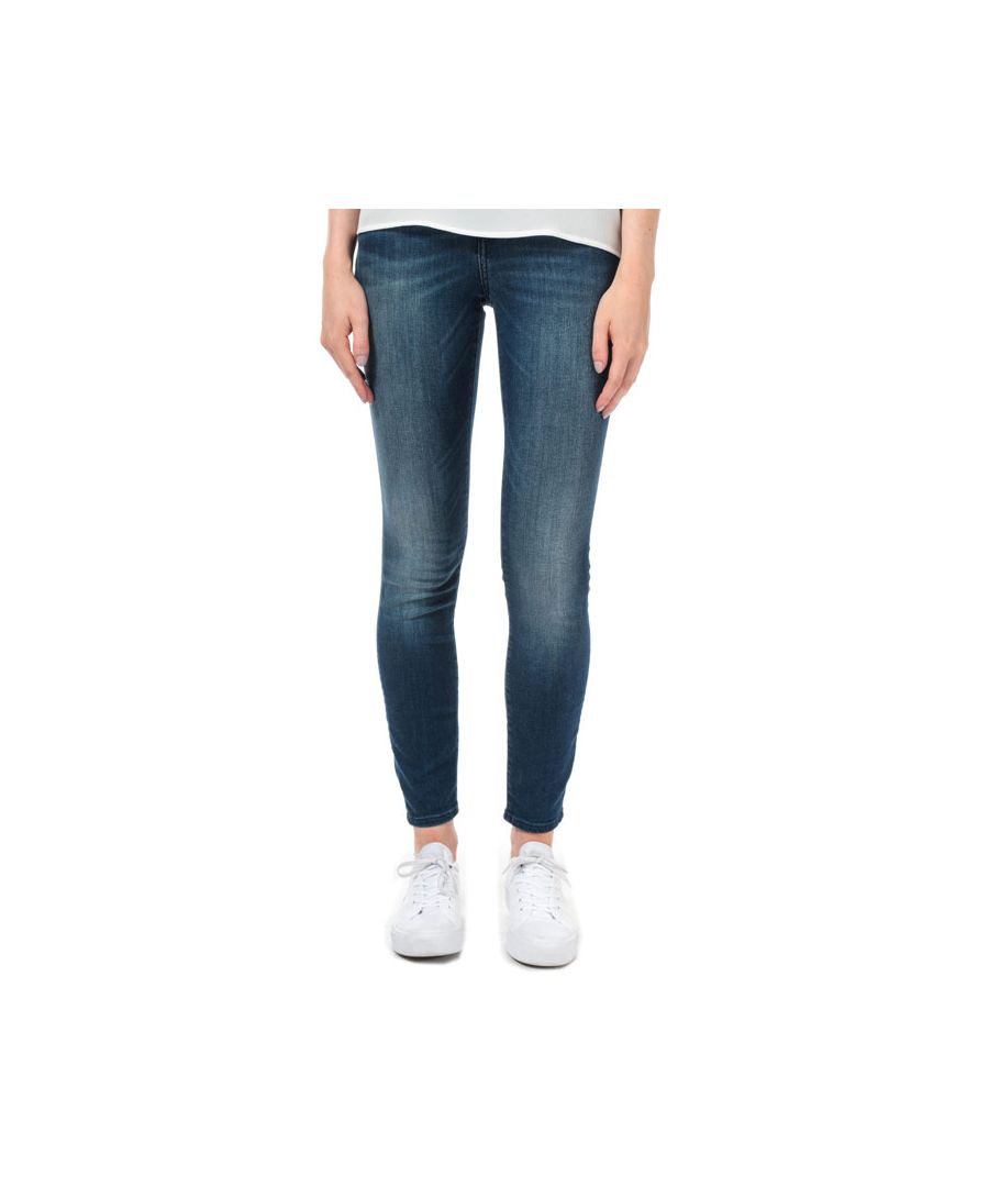 Image for Women's Armani Exchange J01 Super Skinny Jeans in Denim