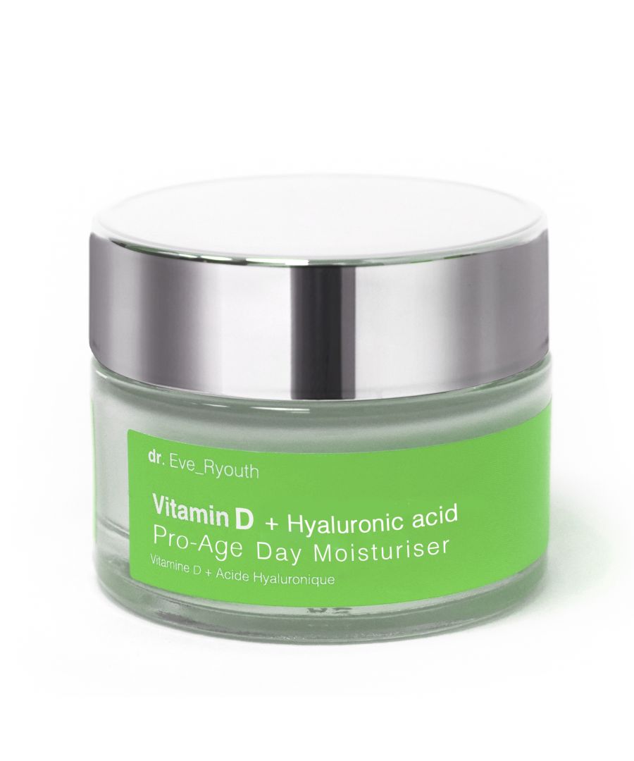 Dr.eve_ryouth Vitamin D + Hyaluronic Acid Day Moisturiser is a perfect way to start a good skin day.  Full of skin-loving vitamins -Chicory root extract and hyaluronic acid combined with premium quality oils - argan, avocado and camelia oils and skin hydrators like Hyaluronic acid. Day after day, skin feels comfortable, soothed, and smoothed.