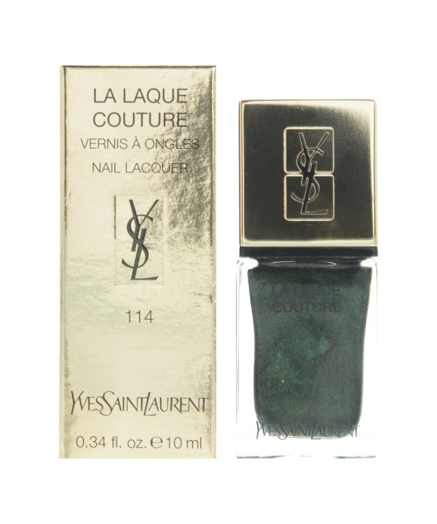 Yves Saint Laurent Couture La Laque 114 Vert Luxuriant Nail Polish 10ml