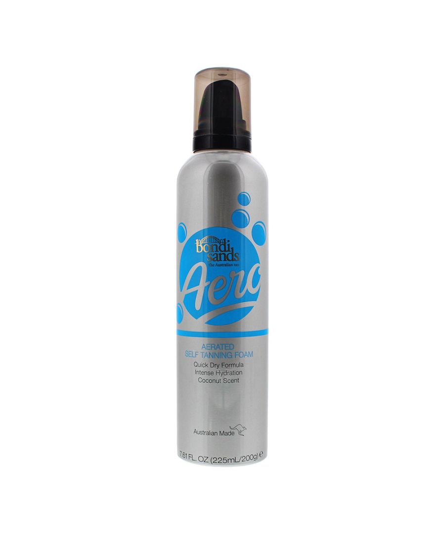 Bondi Sands Aero Dark Tanning Foam is a dark aerated self-tanning foam that comes in a lightweight aerosol foam, and leaves skin with a deep, intense, long lasting Australian tan. The foam has a coconut based scent and contains Jojoba and Vitamin E for intense hydration.