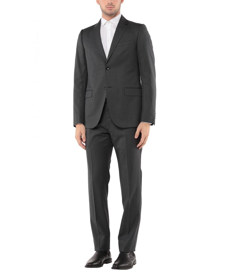 jacquard, cool wool, darts, multicolour pattern, multipockets, single chest pocket, internal pockets, button closing, lapel collar, single-breasted , long sleeves, fully lined, back split, straight-leg pants, mid rise, button, zip, hemmed cuffs
