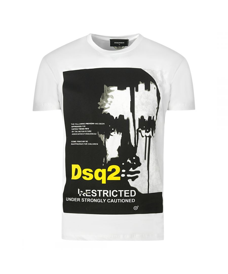 Dsquared2 White T-Shirt. Cool Fit Style, Fits True To Size. 100% Cotton. Made In Italy. Style Code - S74GD0558 S22427 100