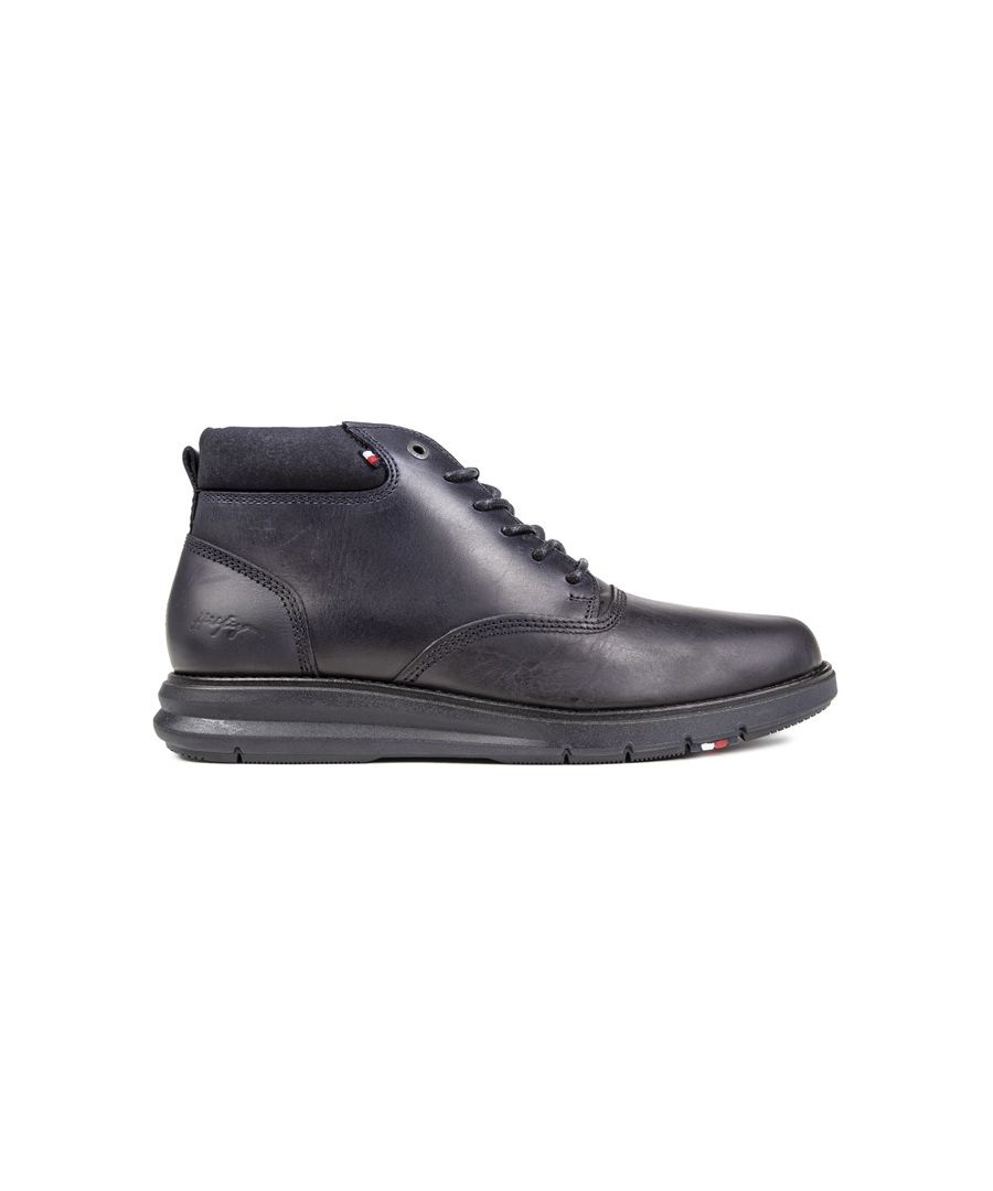 Image for Tommy Hilfiger Premium Hybrid Leather Boots