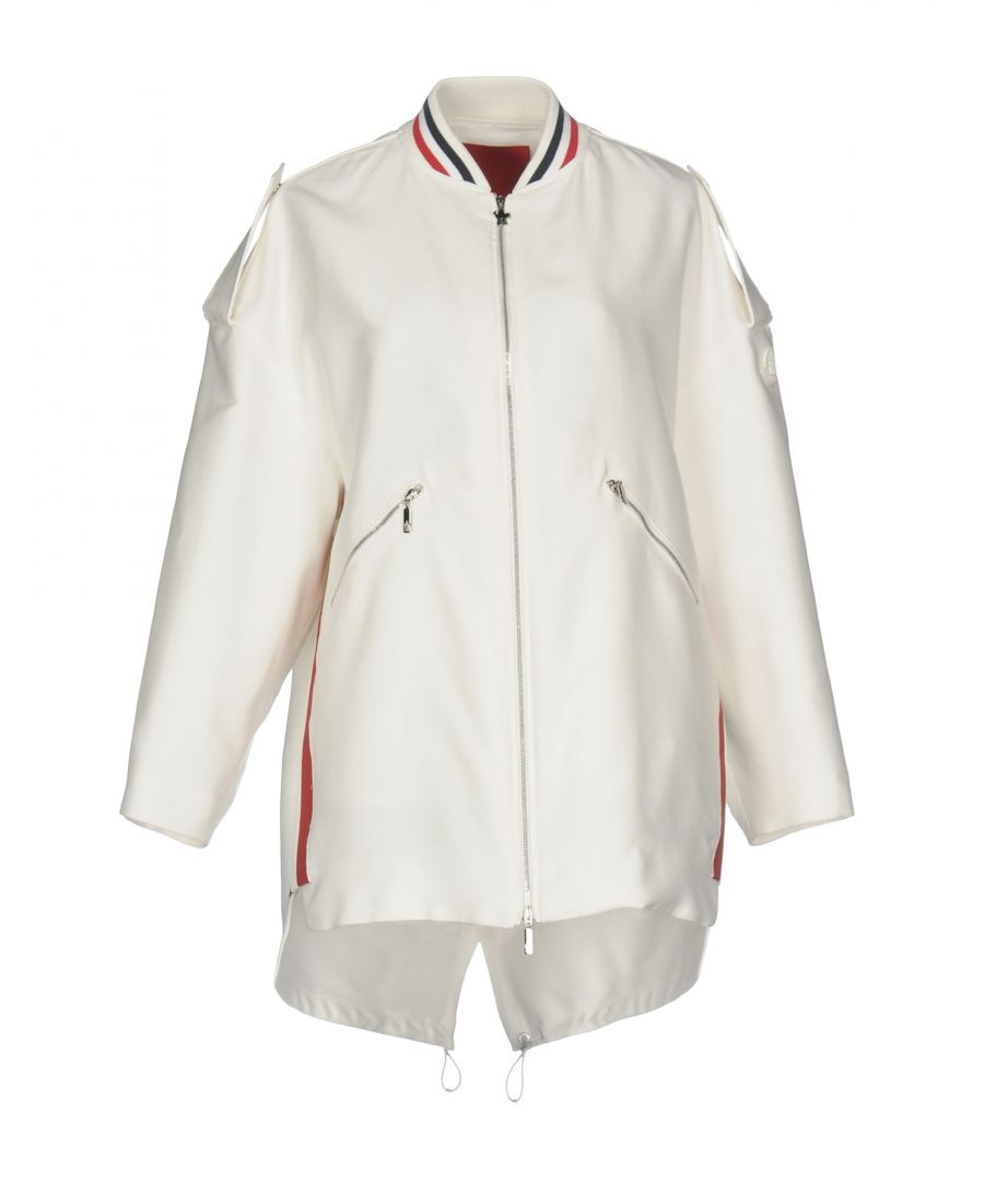 Image for Moncler Gamme Rouge Womens White Cotton Jacket
