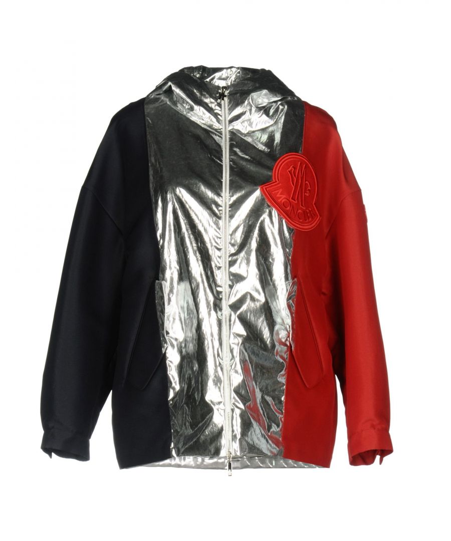 Image for Moncler Gamme Rouge Womens Silver Techno Fabric Jacket