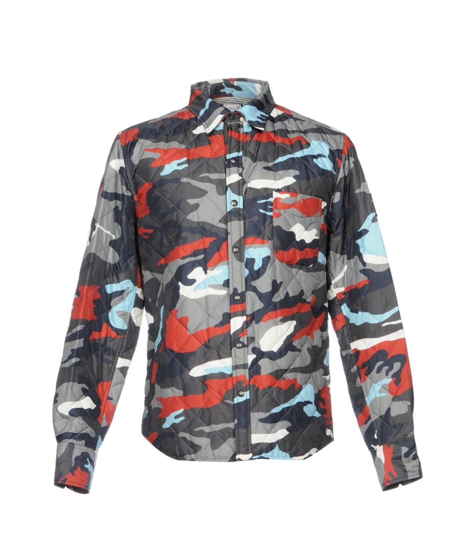 Image for Moncler Gamme Bleu Mens Lead Camouflage Print Padded Jacket
