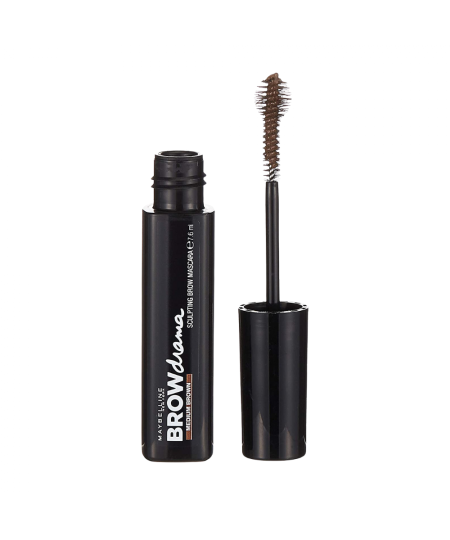 Tames, and shapes eyebrows in a New York minute. The pigmented eyebrow mascara formula colors as the mini eyebrow shaper brow brush shapes and tames eyebrows for all day naturally sculpted brows without the hassle.