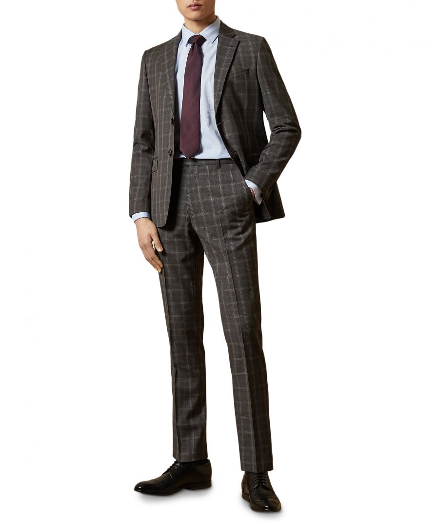 ted baker debonair check suit