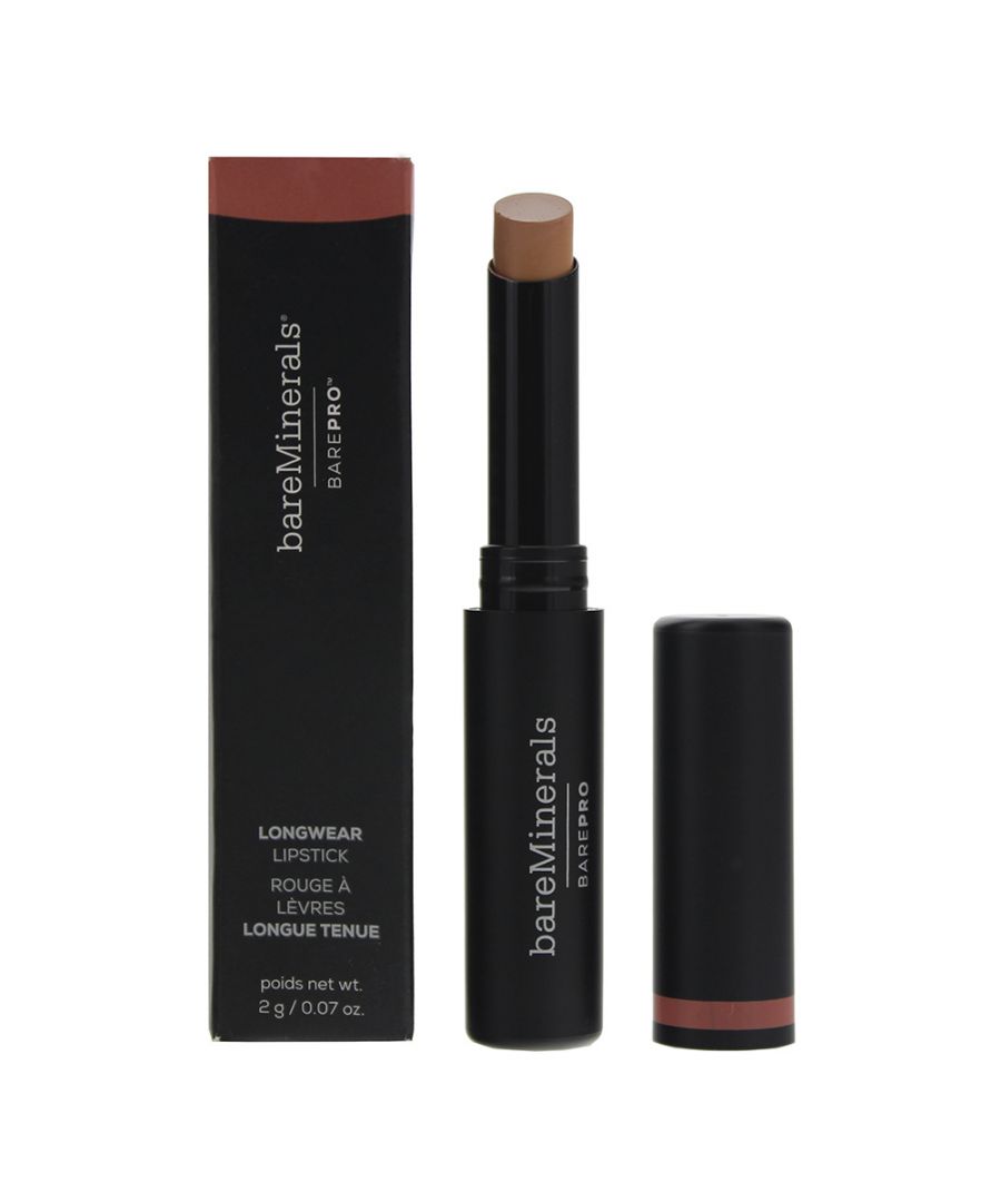 Bare Minerals Barepro Longwear Lipstick is a long wearing formula with nourishing ingredients. It provides a creamy colour with many vivid shades and a soft matte finish that doesn’t dry your lips. Colour that wont smudge or transfer.