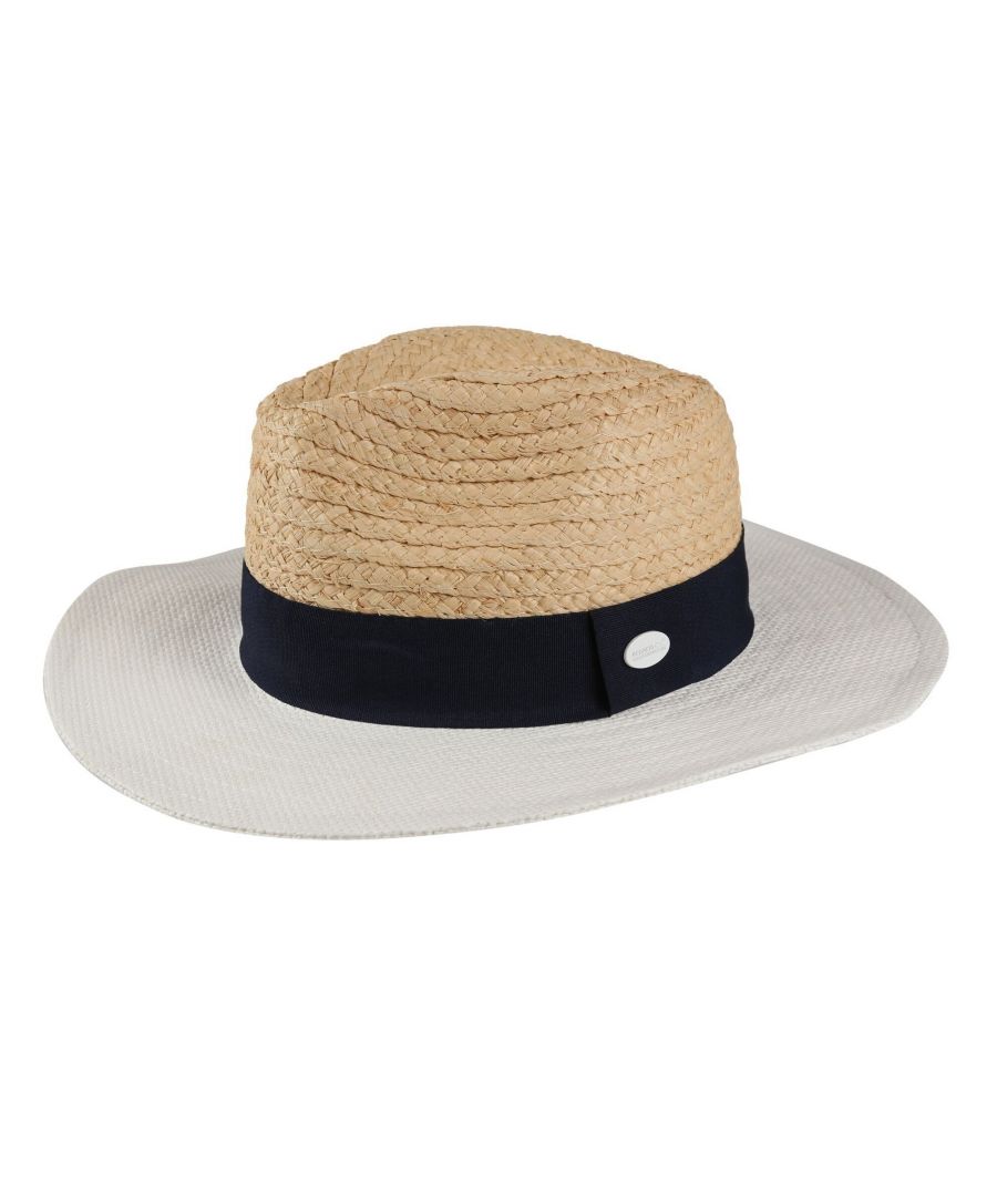 Image for Regatta Womens/Ladies Marsa Sun Hat (Cream/Navy/White)