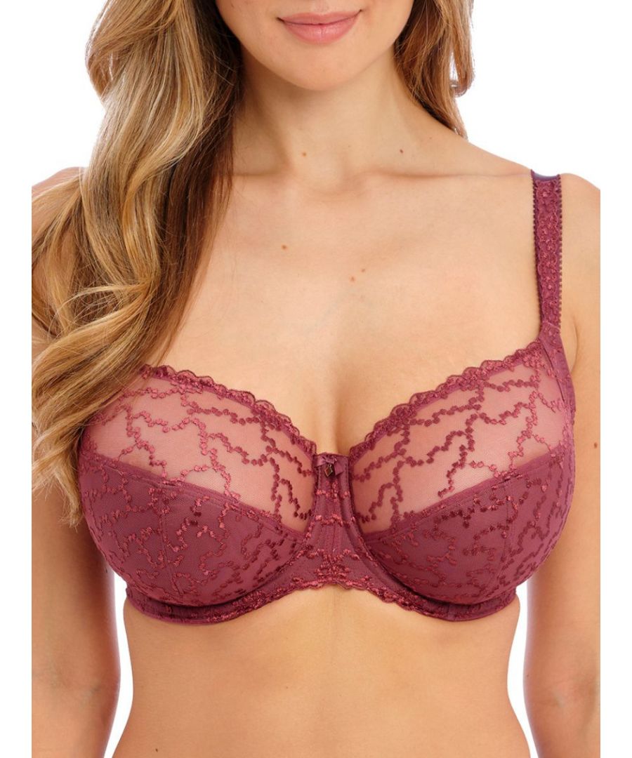 Fantasie Womens Ana Side Support Bra - Pink Polyamide - Size 36G