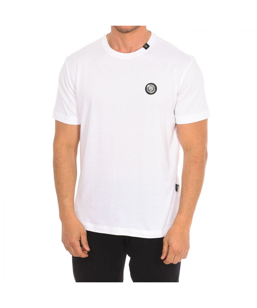 Plein Sport TIPS404 Mens short sleeve t-shirt - White - Size 2XL