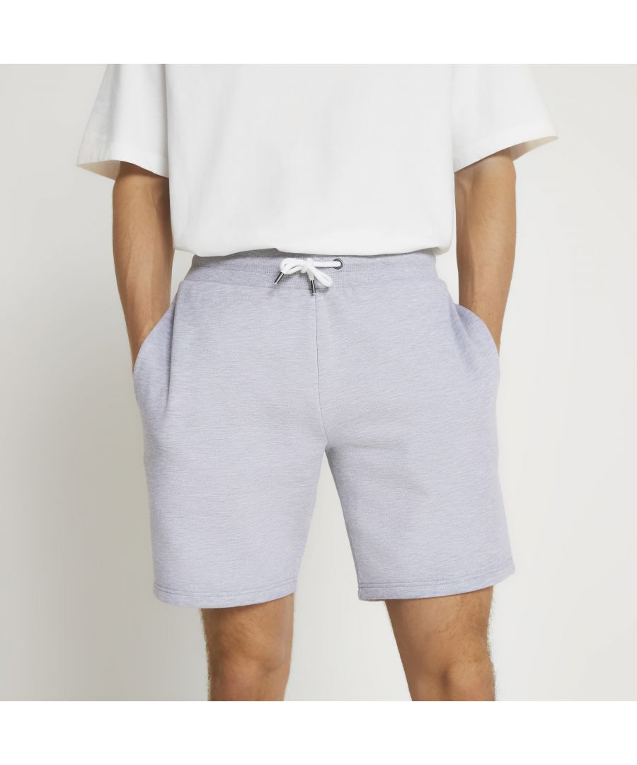 > Brand: River Island> Department: Men> Material: Cotton> Material Composition: 60% Cotton 40% Polyester> Style: Sweat> Size Type: Regular> Fit: Slim> Closure: Drawstring> Pattern: No Pattern> Occasion: Casual> Selection: Menswear> Season: SS21