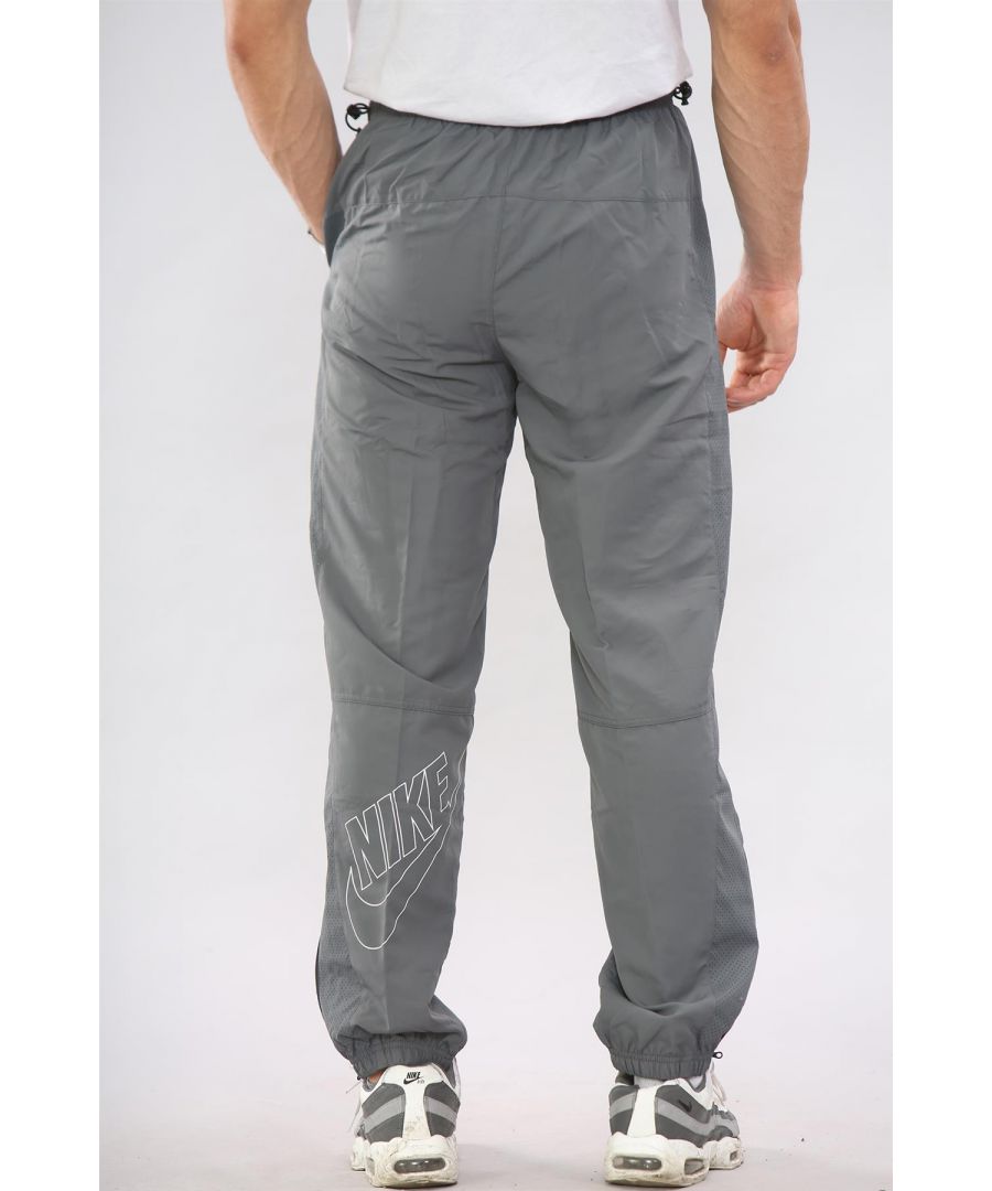 Nike Air Mens Light Weight Woven Track Pants Grey - Size Medium
