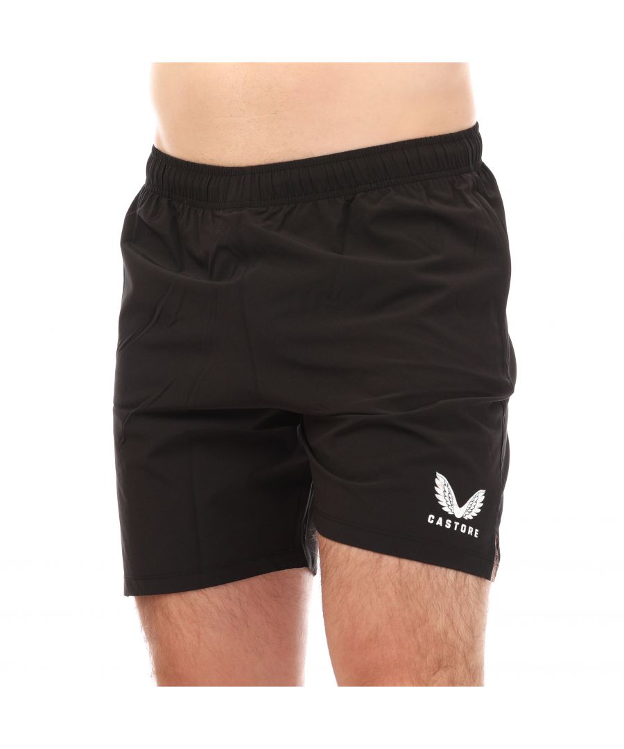 Castore Mens Woven Training Shorts in Black - Size 5XL