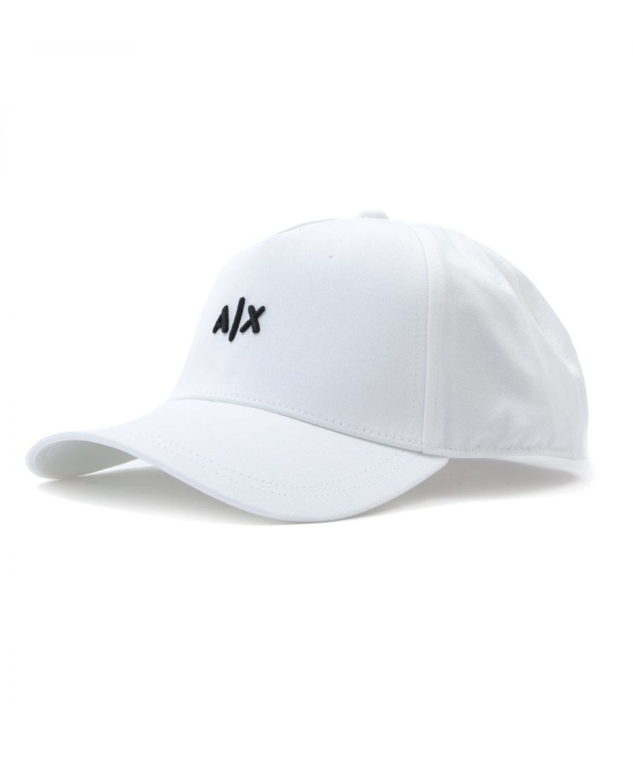 Upgrade your accessories with this sleek and stylish Armani Exchange cap. Featuring a classic baseball cap design with six-panels, this cap is a simple statement piece to add to your outfit. The iconic Armani Exchange AX logo is embroidered at the front in contrasting thread.One Size, Pure Cotton Composition, Adjustable Plastic Back Strap, Tonal Stitching, Six Panel Design, Armani Exchange Branding.
