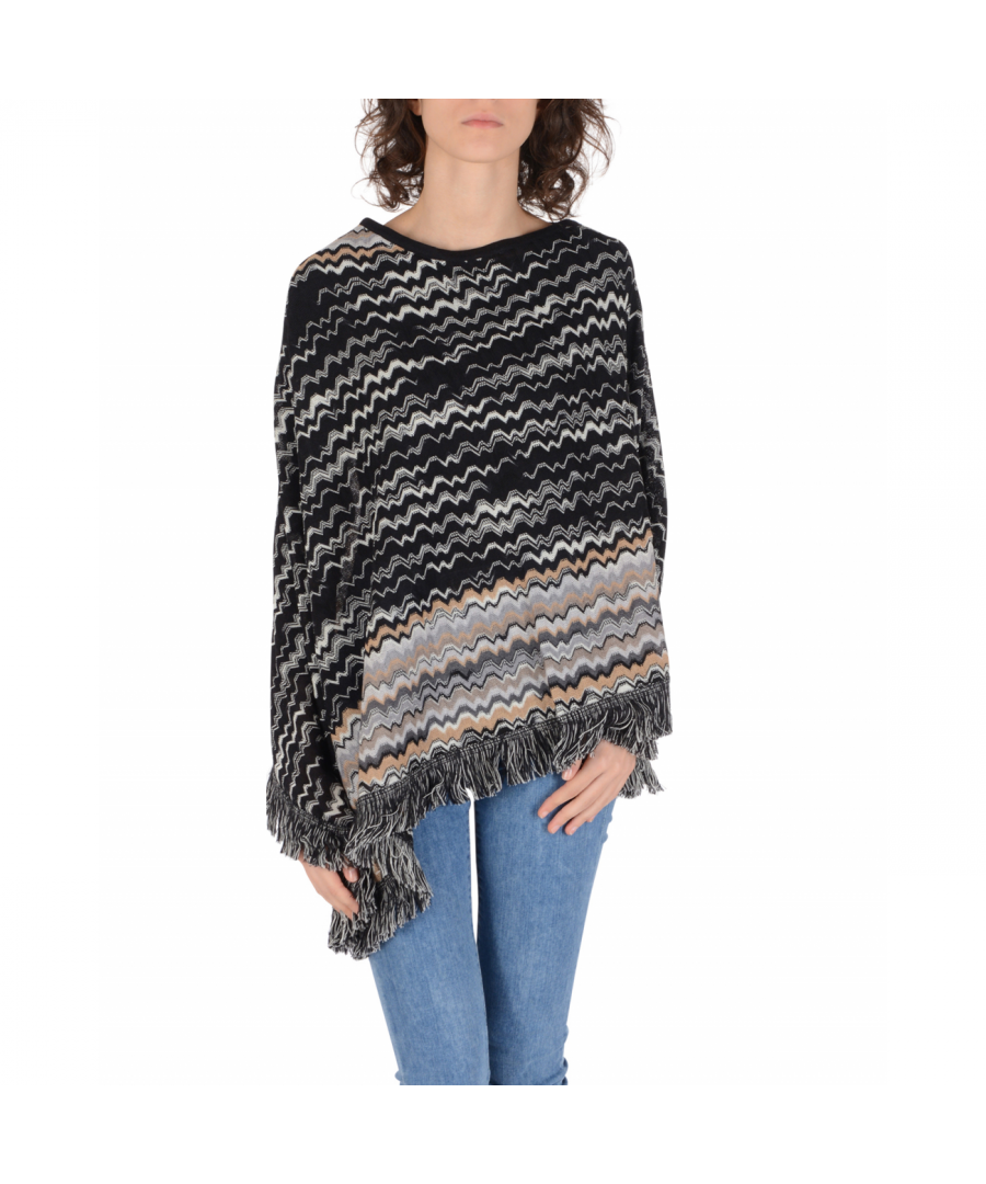 Door: Po1qwod68070003- Kleur: Multicolor - Samenstelling: 100% WO - Maatregelen: 80x100 cm - Gemaakt: Italia - Seizoen: FW