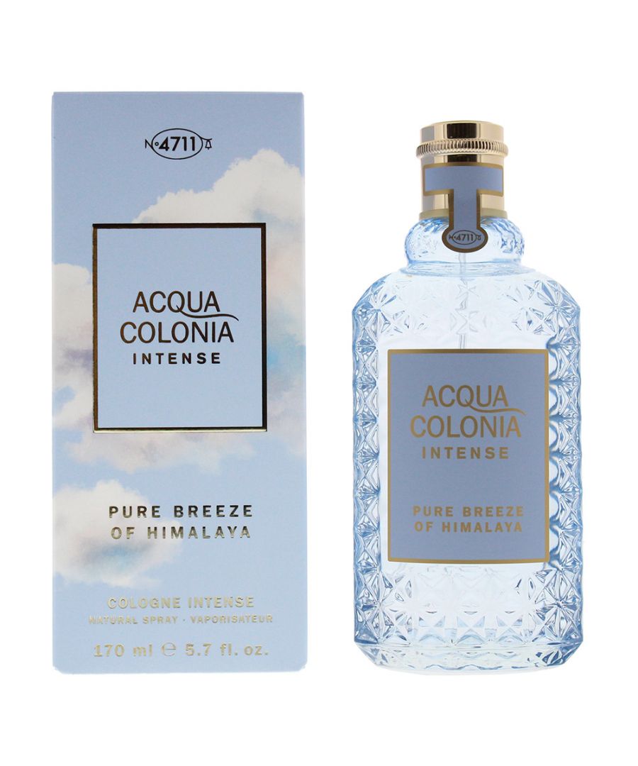 4711 Acqua Colonia Intense Pure Breeze Of Himalaya is a unisex fragrance launched in 2019 by 4711. The 4711 Acqua Colonia Intense Pure Breeze Of Himalaya is regarded as an aromatic fragrance and was created by rising star of the perfuming world Fanny Bal, who has created a fragrance that resembles a snow covered winter morning, with chilling freshness, and the touches of icy fingers. The scent opens with notes of Bergamot, Mandarin Orange and Pink Pepper, but it's the middle notes, particularly a note of Mountain Air, that really brings the fragrance into it's own. The mountain air is joined in the heart of the fragrance by Lily of the Valley and Rose. At the base of the fragrance we get Ambroxan, Cashmeran and Musk.