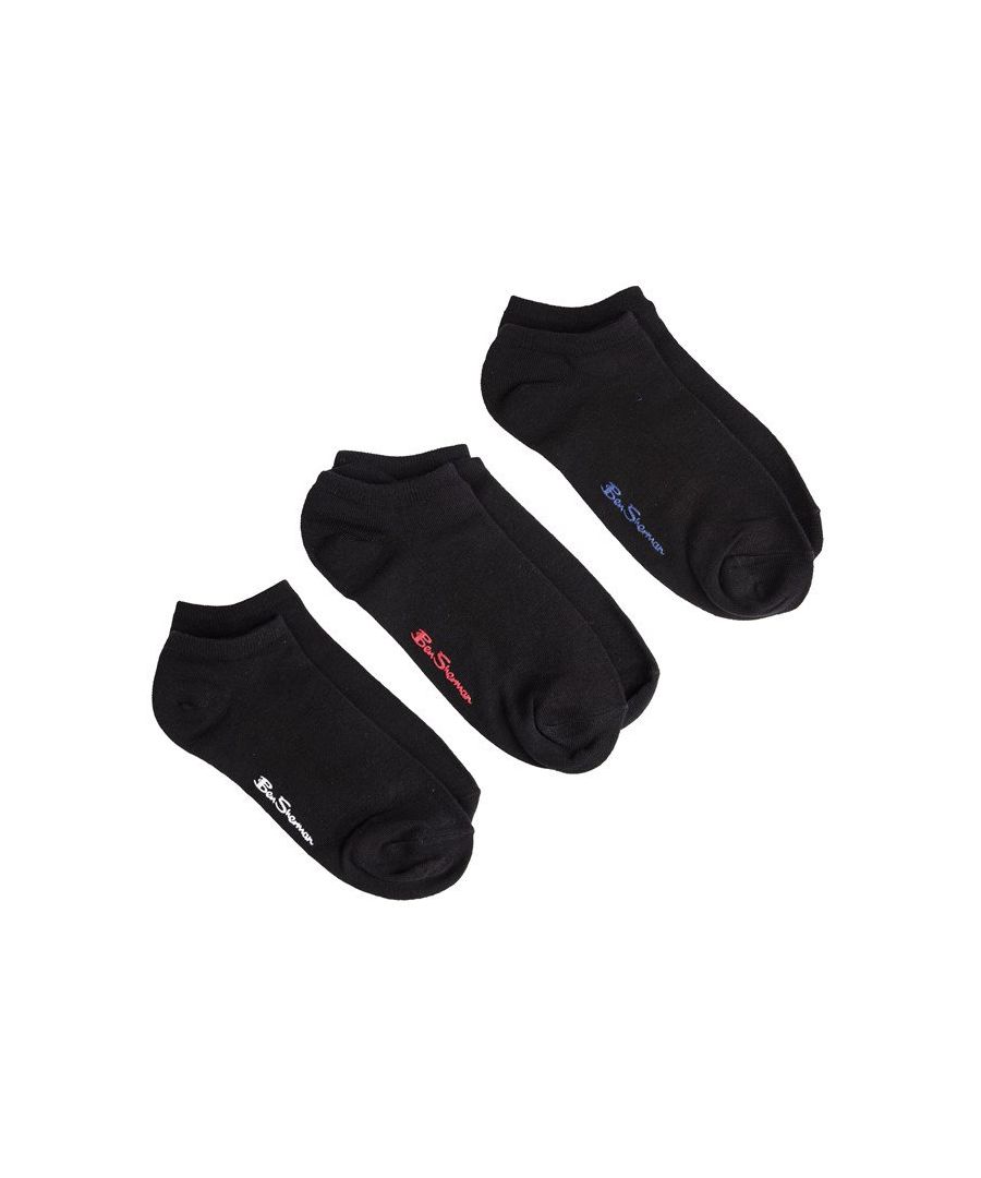 Image for Ben Sherman 3 Pack Trainer Socks