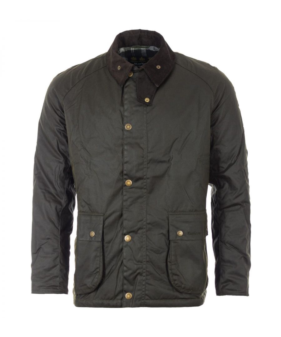 Image for Barbour Horto Waxed Cotton Jacket - Olive