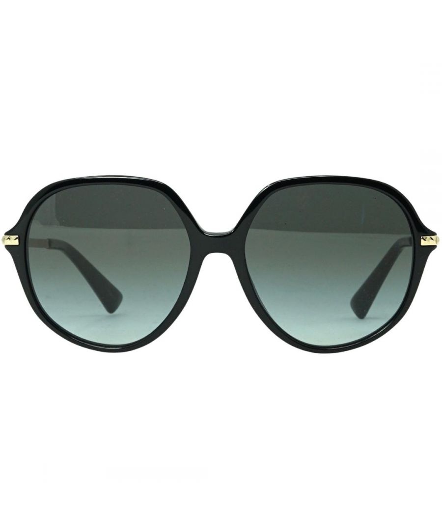 Valentino VA4099 50018G Black Sunglasses. Lens Width = 57mm. Nose Bridge Width = 16mm. Arm Length = 140mm. Sunglasses, Sunglasses Case, Cleaning Cloth and Care Instructions all Included. 100% Protection Against UVA & UVB Sunlight and Conform to British Standard EN 1836:2005