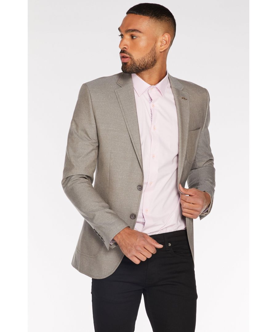 Image for Patch Pocket Blazer in Stone
