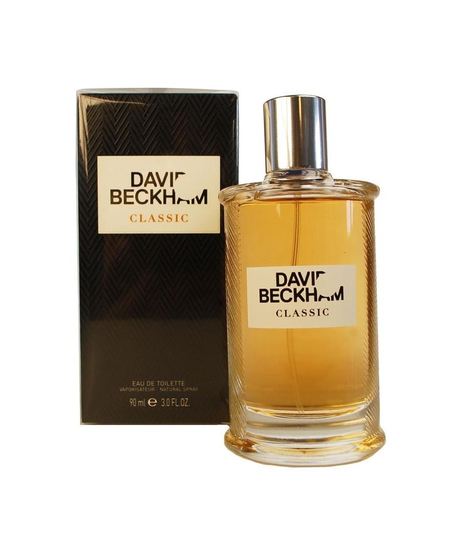 David Beckham Classic is dedicated to men of style. Beckham, known as a worldwide trend setter, has poured his flair for dressing into this masculine and modern fragrance. Notes include fresh citrus, gin and tonic, lime and galbanum which are rounded off with nutmeg and fresh mint.