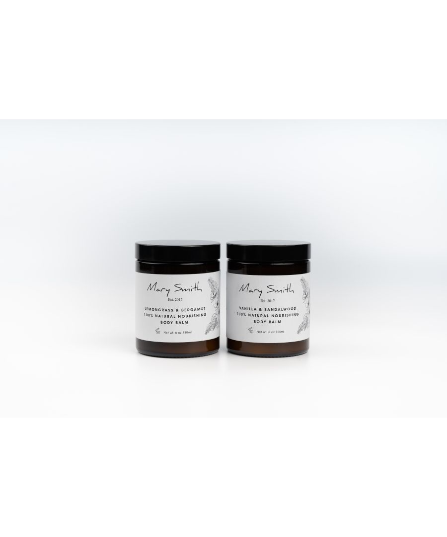 Image for 100% Natural Nourishing Mixed Scent Body Balm Set 180ml