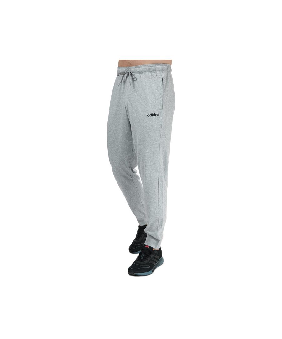 Men's adidas Essentials Jogger Pants in Grey Heather