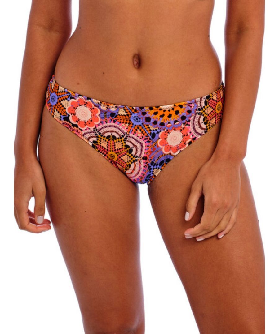 Freya Womens Santiago Nights Bikini Brief - Multicolour Polyamide - Size Small