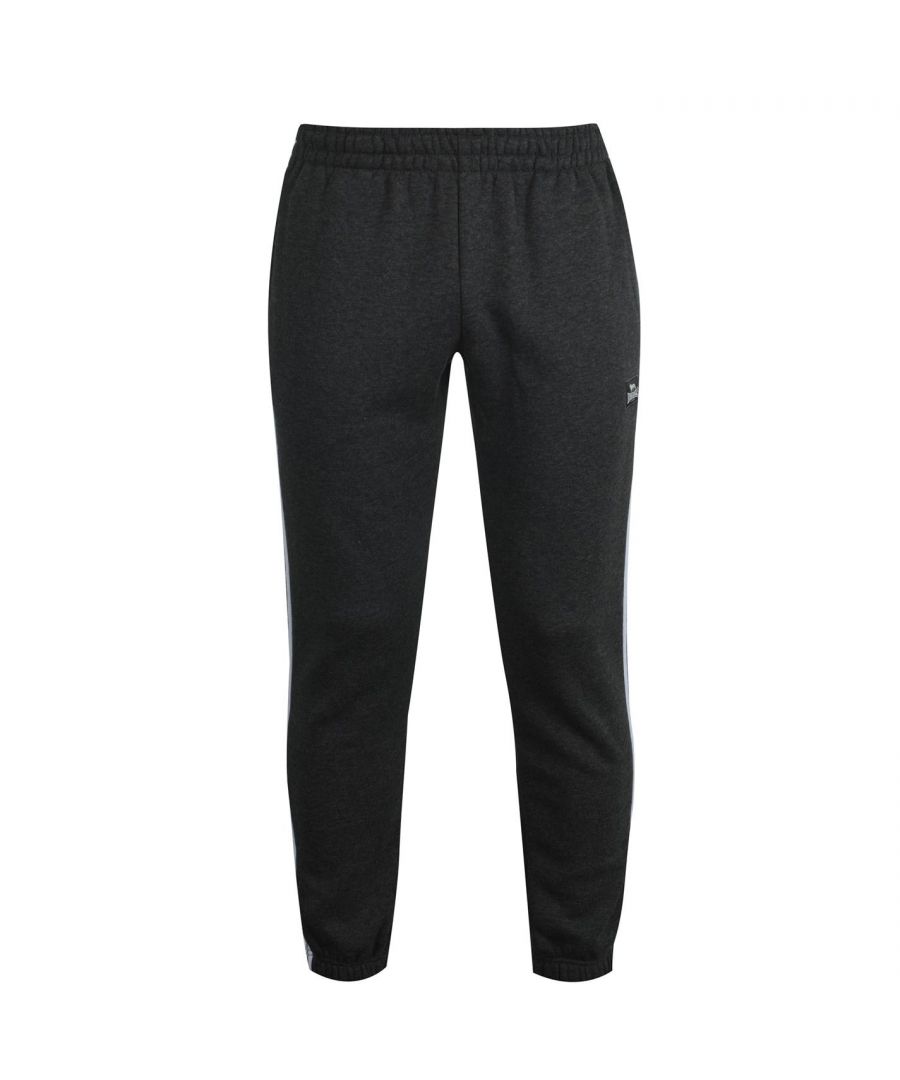 Image for Lonsdale Mens 2 Stripe Jogging Pants Sports Trousers Tracksuit Bottoms