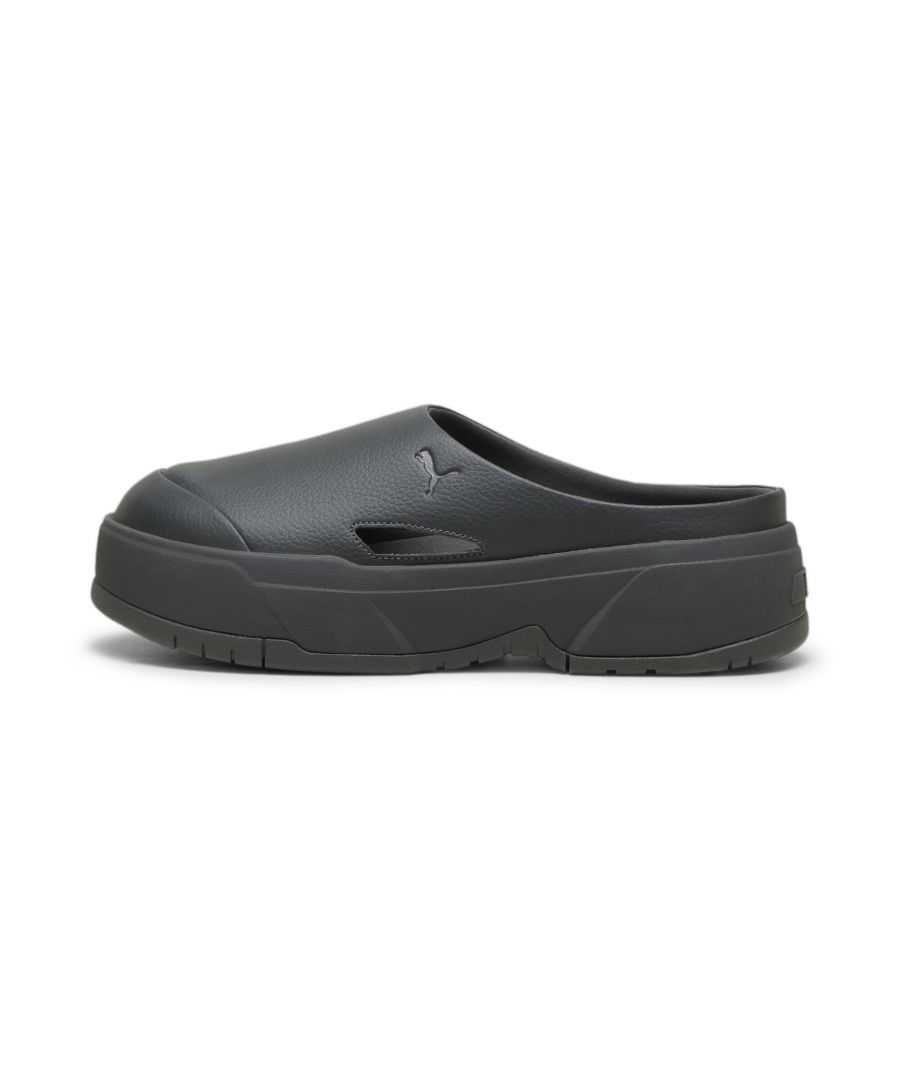 Puma Womens CA Mule Shoes - Black Rubber - Size UK 3