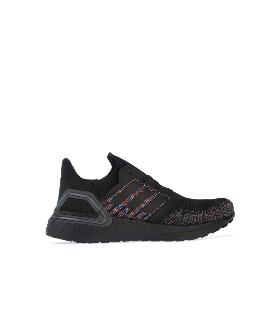 Image for Men's adidas Ultraboost 20 Running Shoes in Black