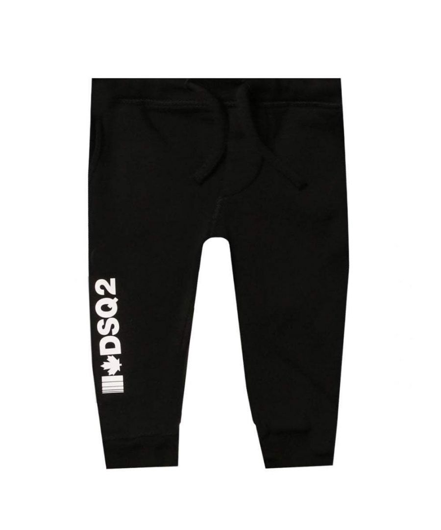 Image for Dsquared2 Baby Boys Cotton Joggers Black