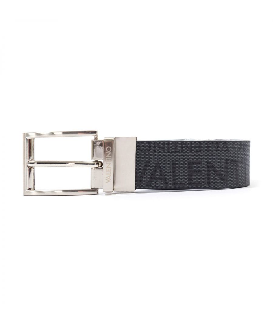 Image for Valentino Dry Grained Belt - Black