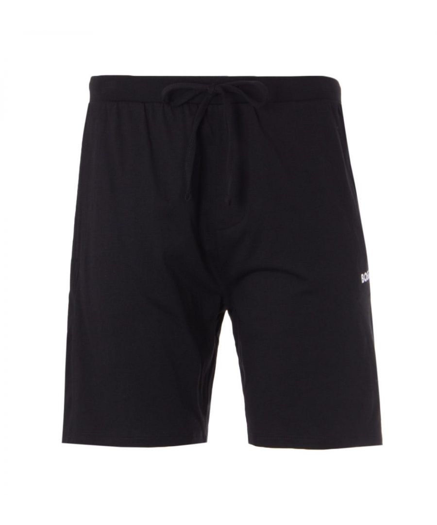 Elevate your sleepwear with BOSS Bodywear this season. The Fashion pyjama shorts are crafted from a stretch organic cotton jersey, providing natural breathability and unmatched comfort. Featuring an elasticated drawstring waist, side seam pockets and signature stripes down the left side. Finished with a contrast BOSS logo printed at the left leg. Regular Fit, Stretch Organic Cotton, Elasticated Drawstring Waist, Twin Side Seam Pockets, Signature Stripe Detailing, BOSS Branding. Style & Fit: Regular Fit, Fits True to Size. Composition & Care: 95% Organic Cotton, 5% Elastane, Machine Wash.