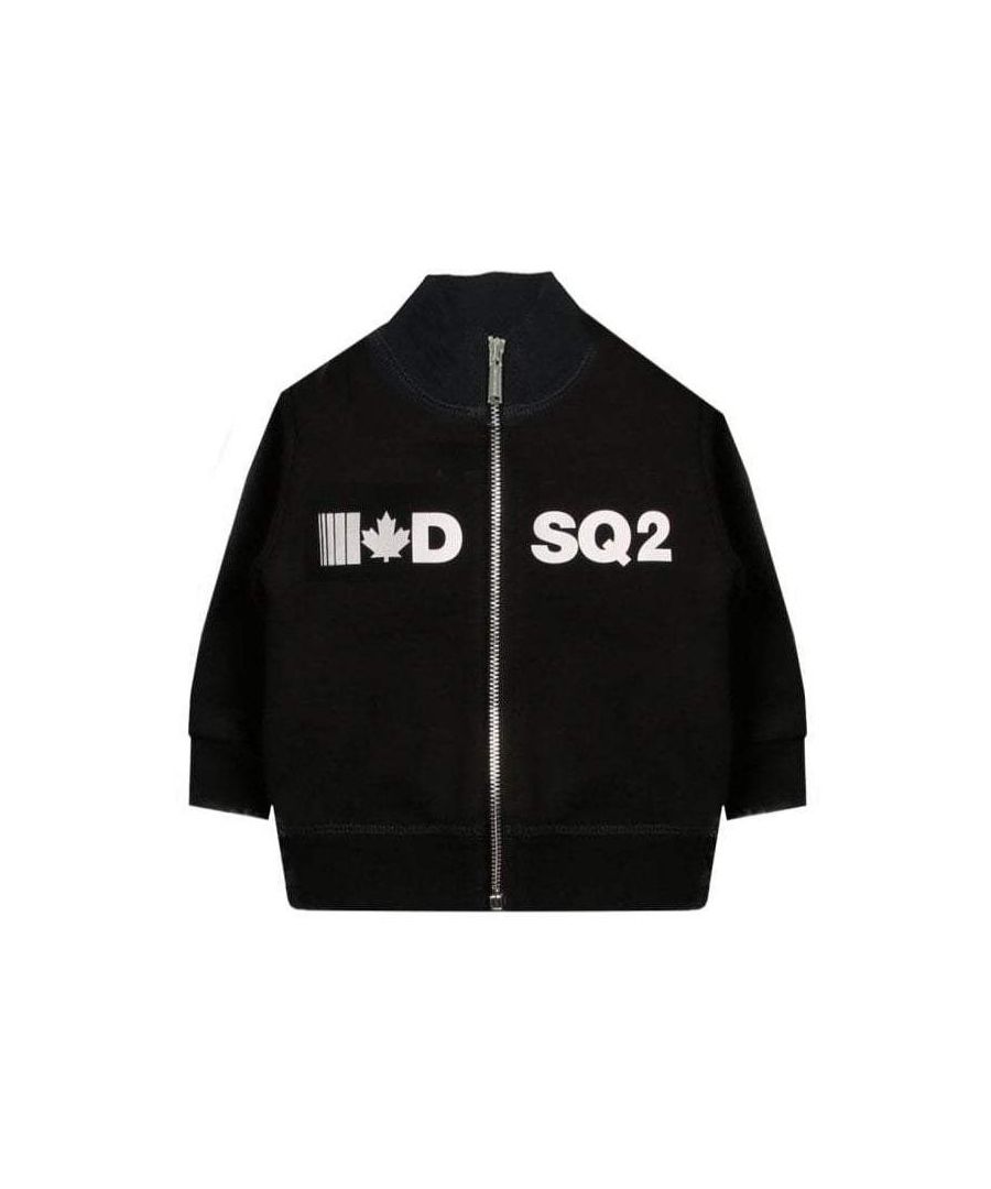 Image for Dsquared2 Baby Boys Zip Sweater Black