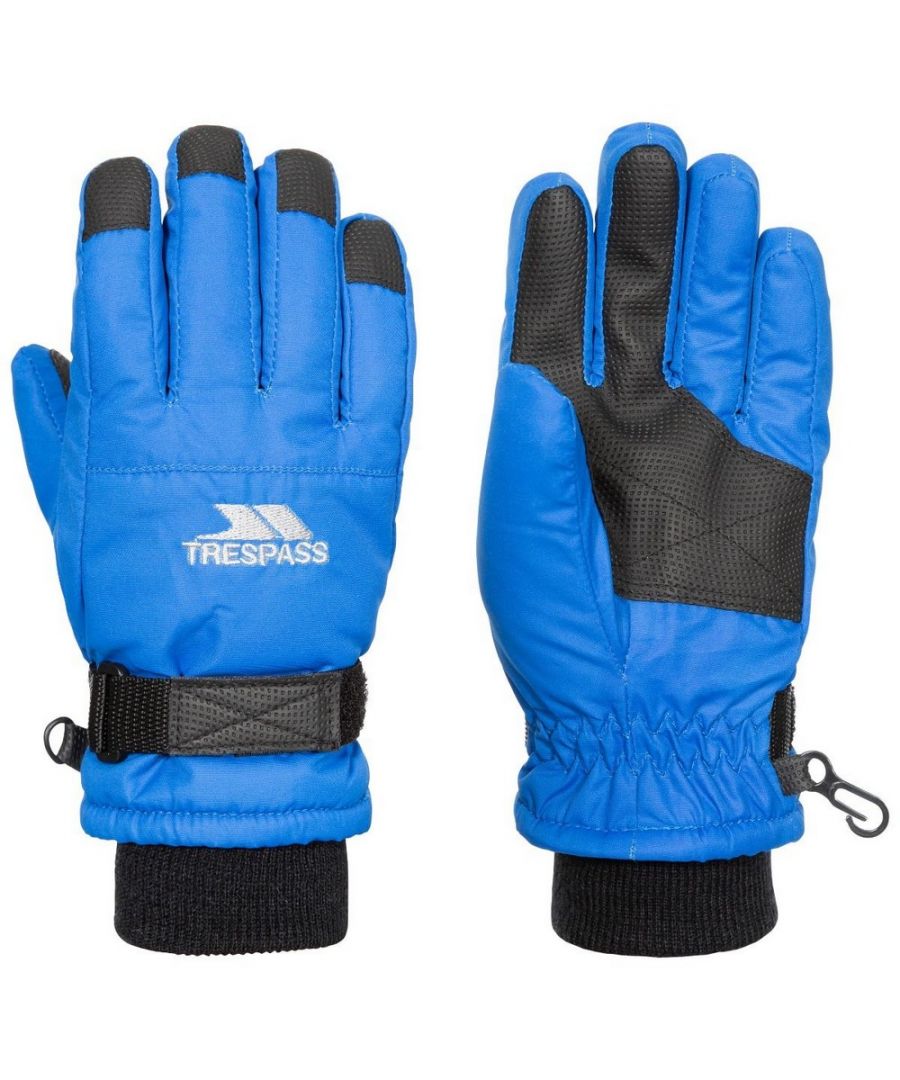 Trespass Ruri II Ski Gloves|Size: 5-6 Years|blue