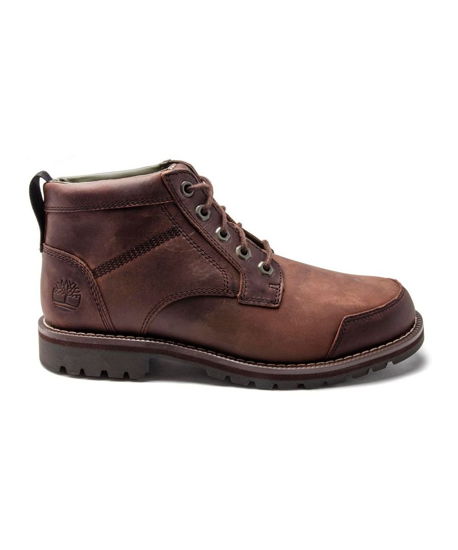 Timberland Men's Brown Larchmont Ii 5 Eye Chukka Boots, Size: 8