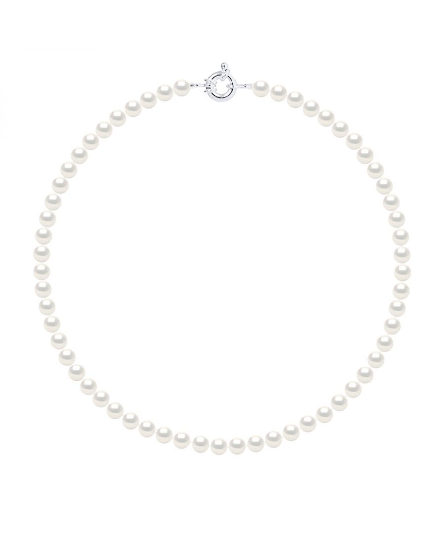 Image for DIADEMA - Necklace - Real Freshwater Pearls - Silver
