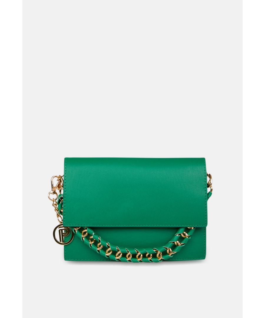 Guess Katey Perforated Handbag Mint Green