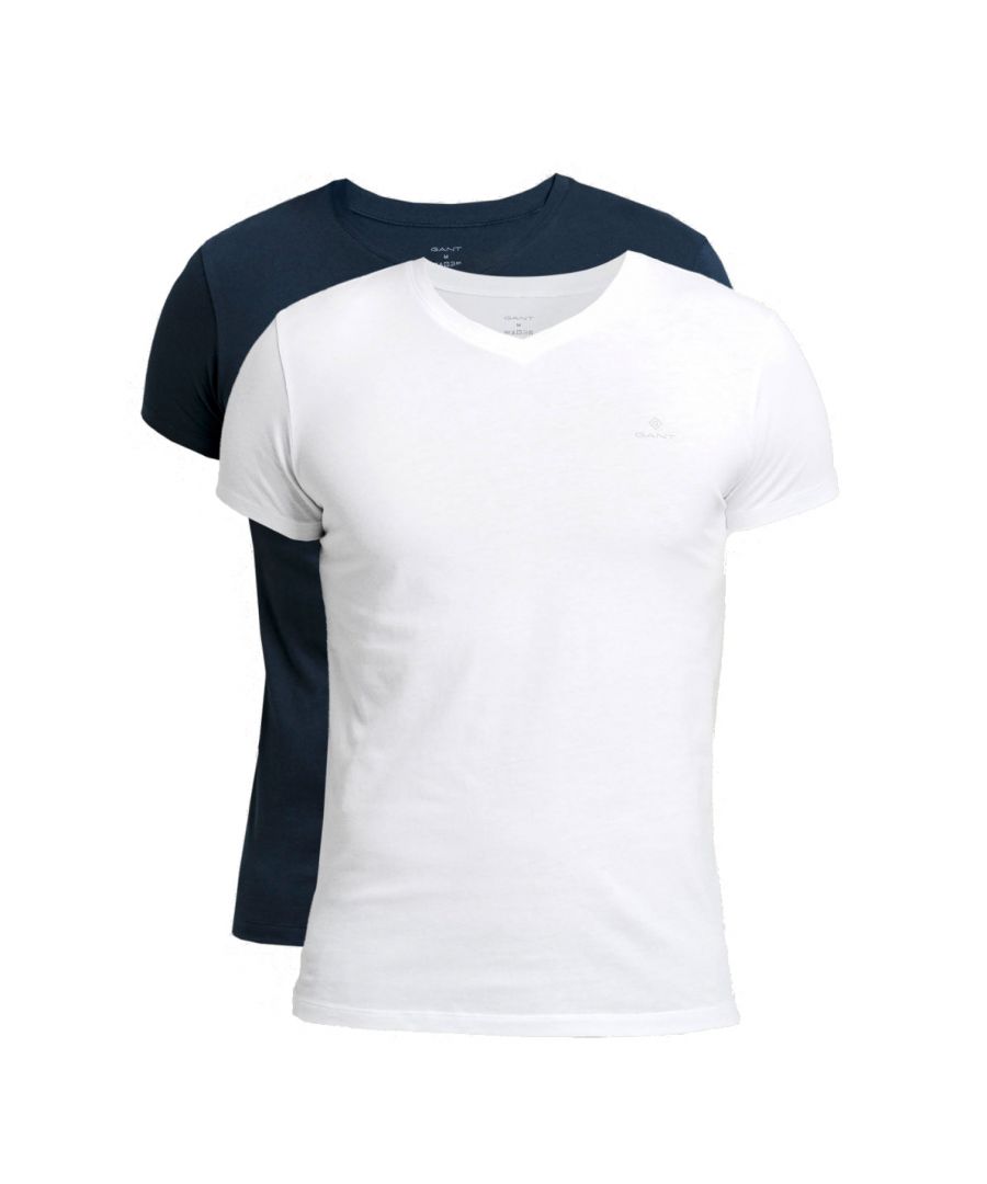 Gant 2 Pack Men's V-Neck T-shirt