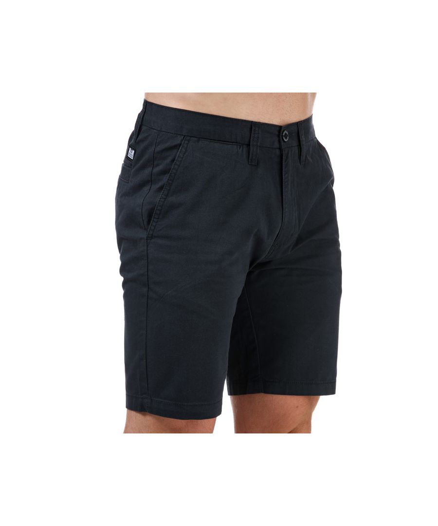 Image for Men's Weekend Offender Dillenger Cotton Twill Chino Shorts in Navy