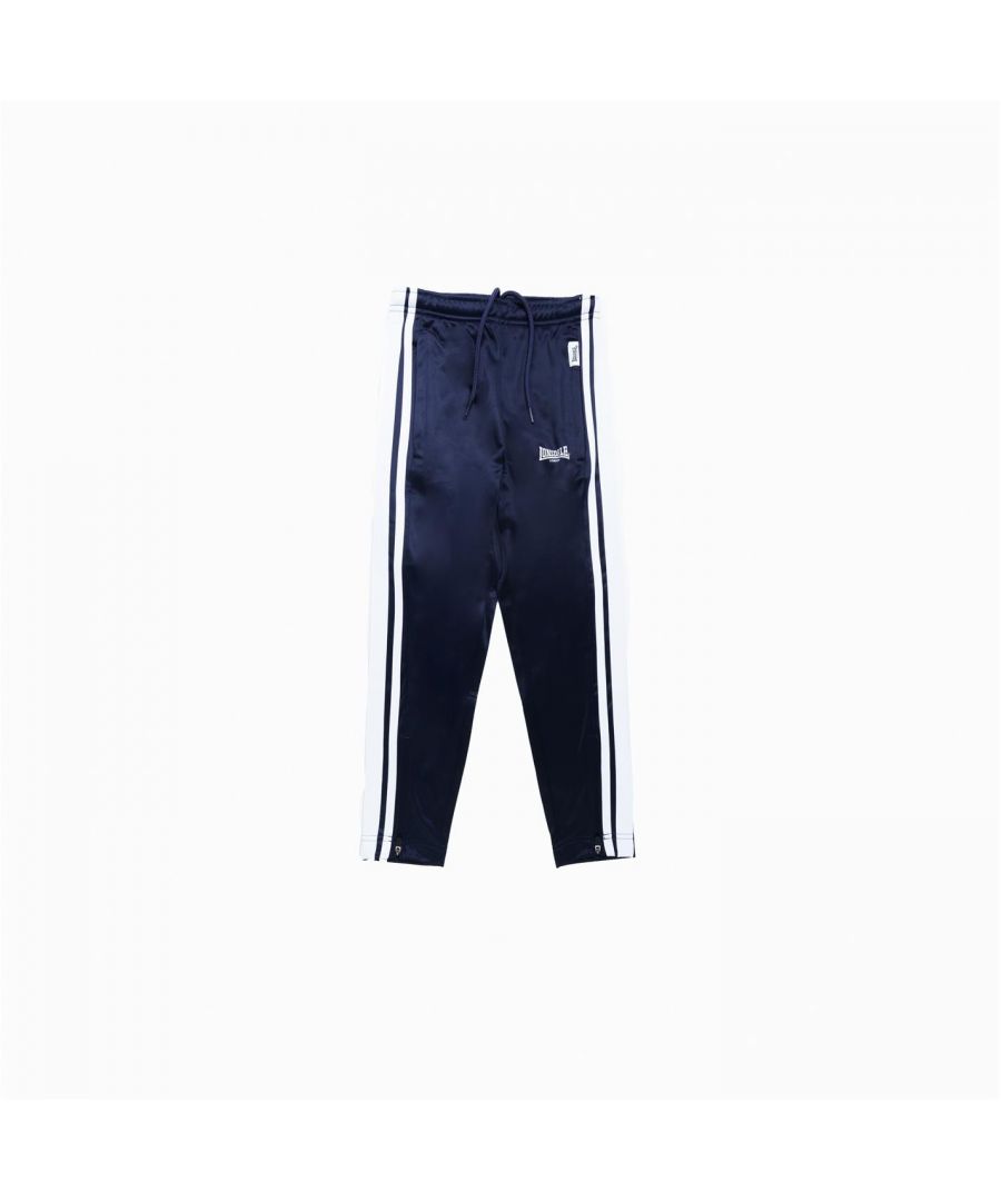 Pair these Lonsdale tracksuit bottoms with the matching Lonsdale full zip-up tracksuit top for the ultimate comfy look.