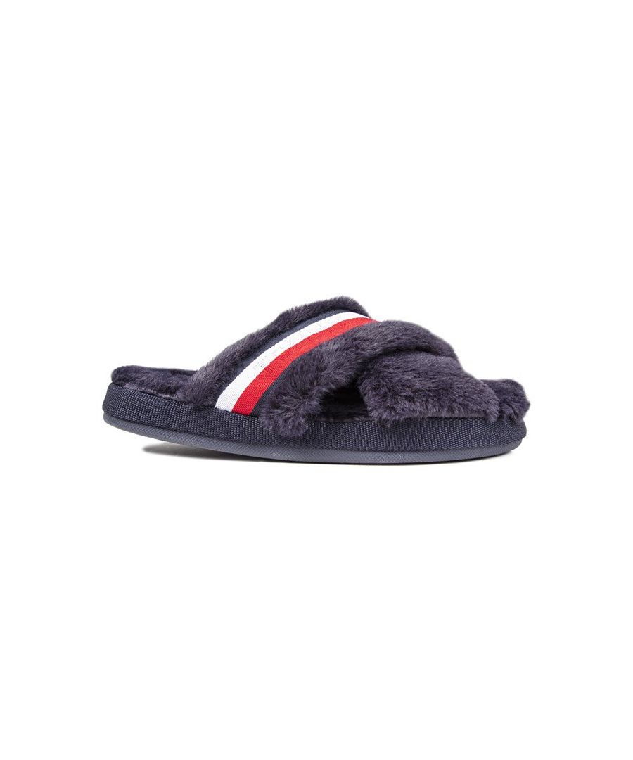 Tommy Hilfiger Furry Home Slippers