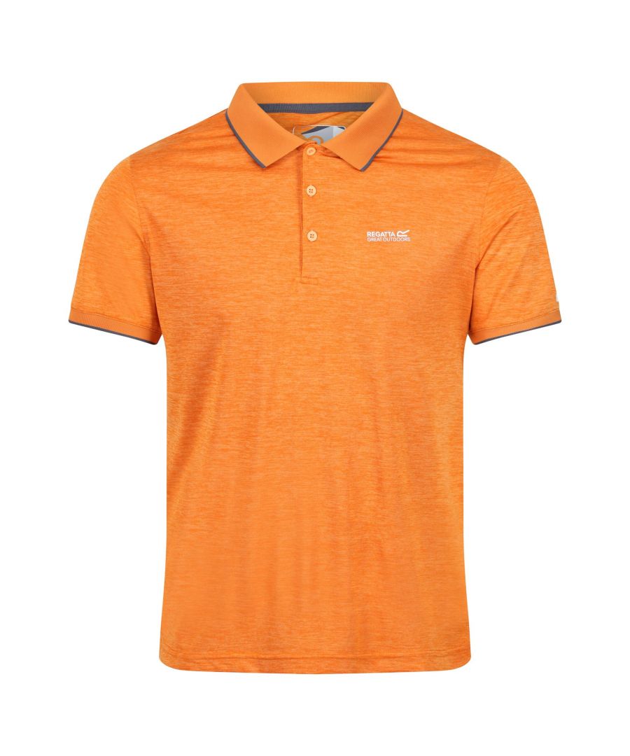 Image for Regatta Mens Remex II Polo Shirt (Flame Orange)